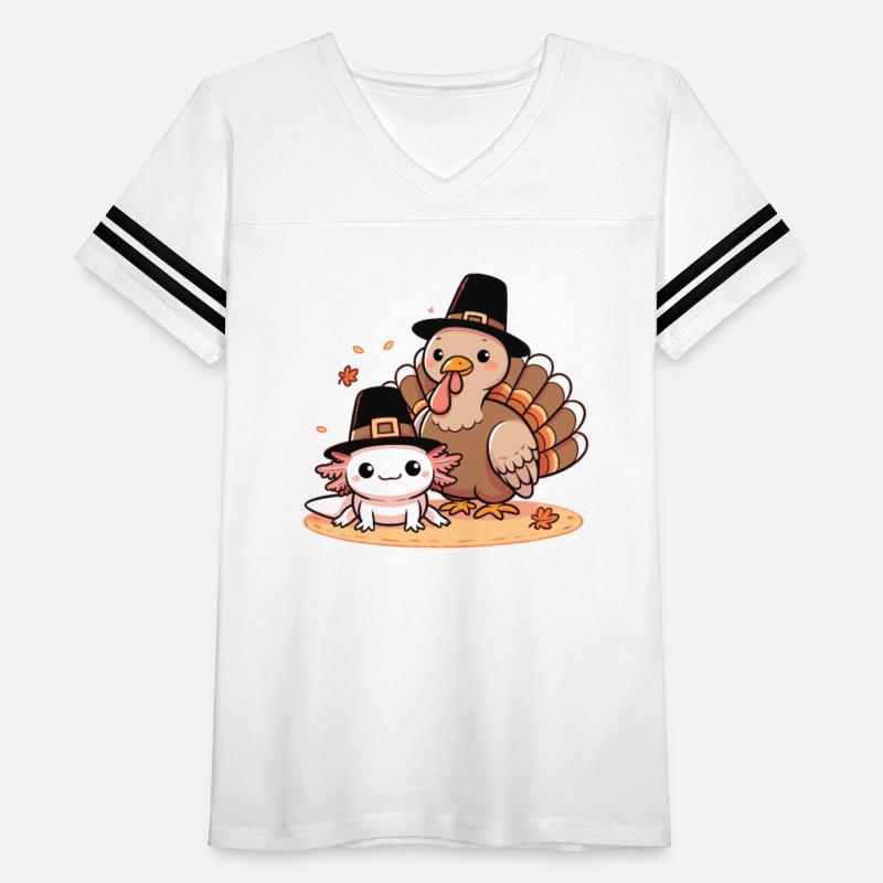 Thanksgiving Day Outfit Axolotl Turkey Pilgrim Hat