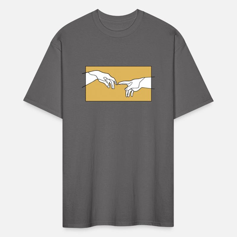 The Creation of Adam hands