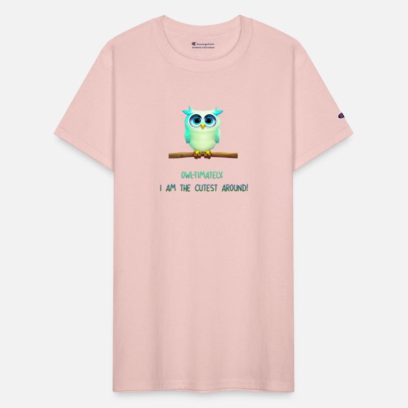 The cutest around owl illustration