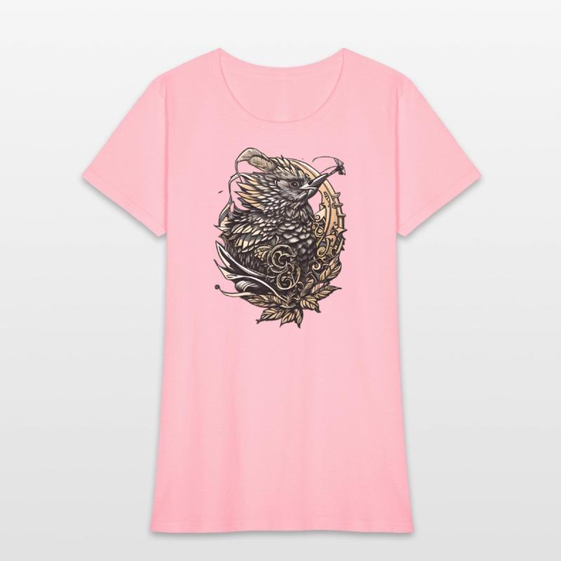 The Golden Gray Bird in a Golden Garland