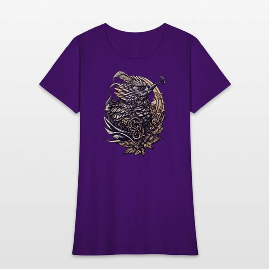 The Golden Gray Bird in a Golden Garland