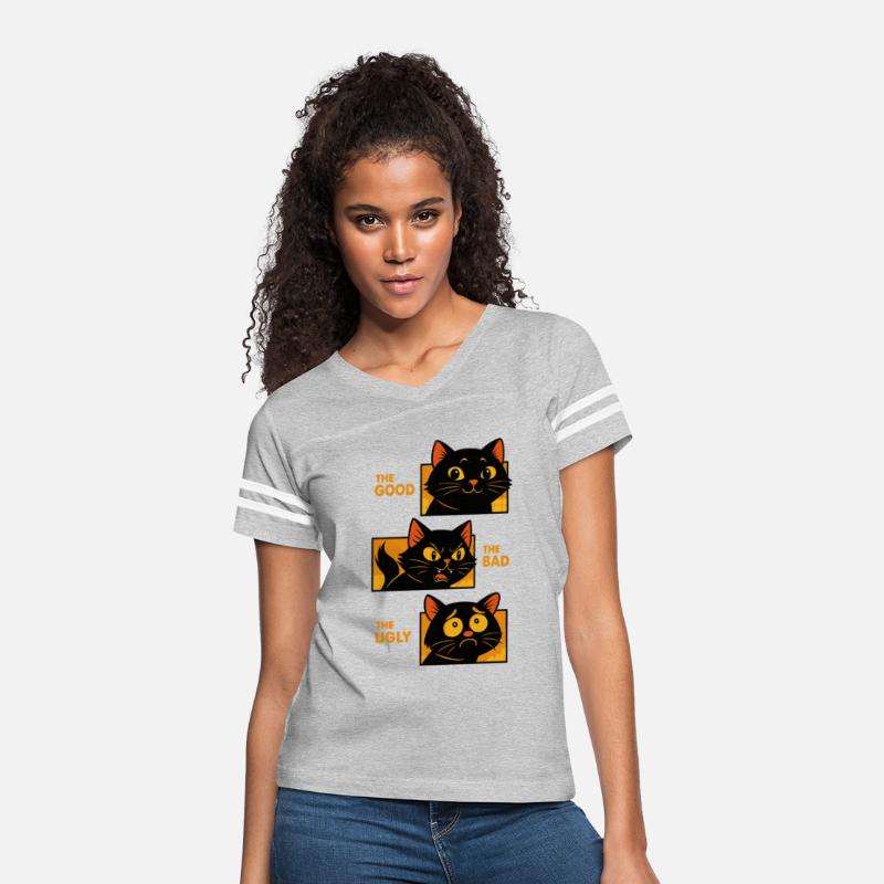 The Good Bad Ugly Black Cat