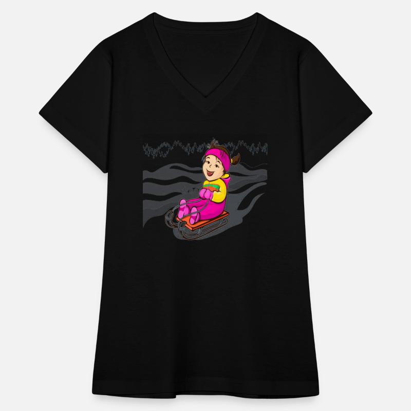 The magical world of Sled Girl