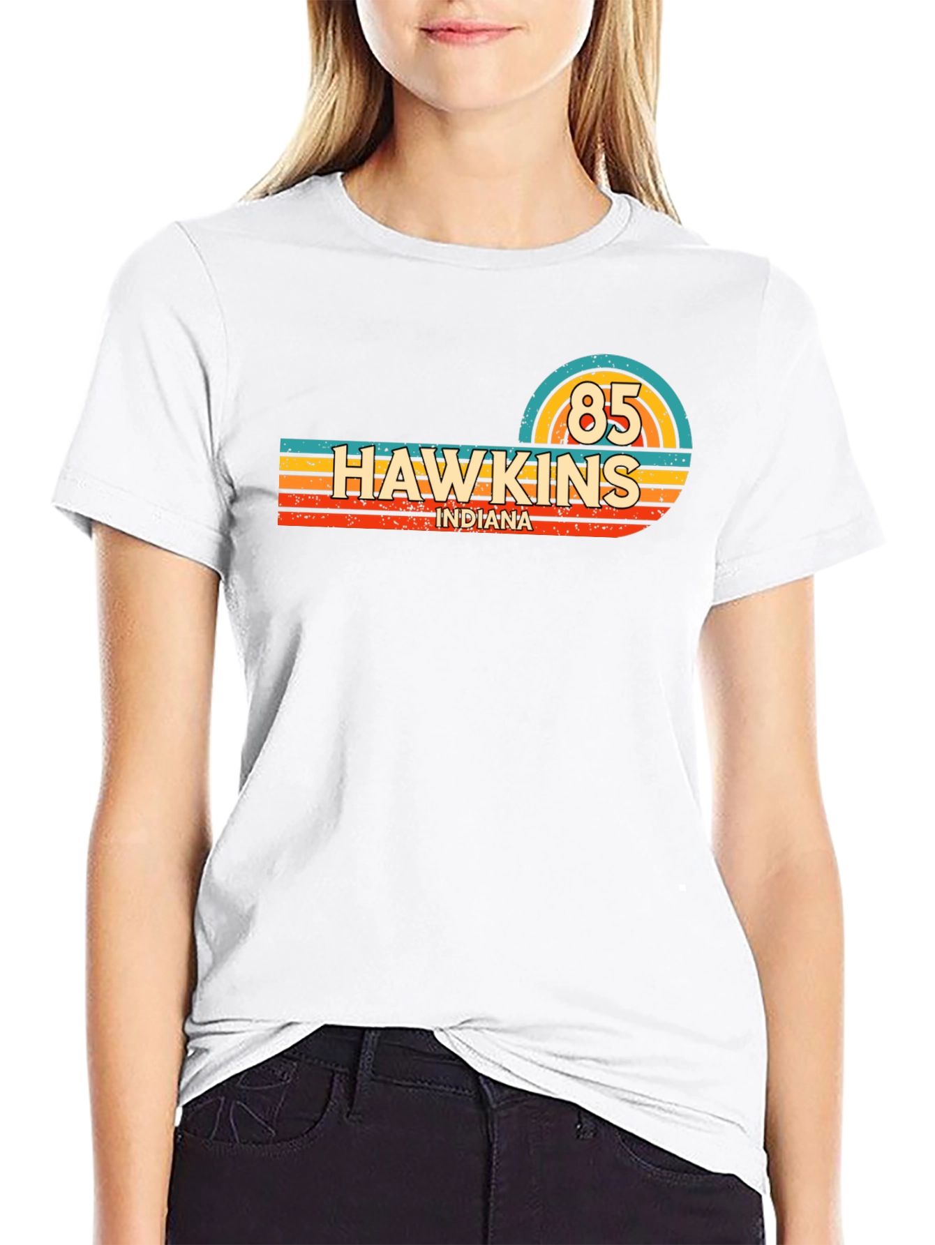 Hawkins Indiana 85 Graphic Tee