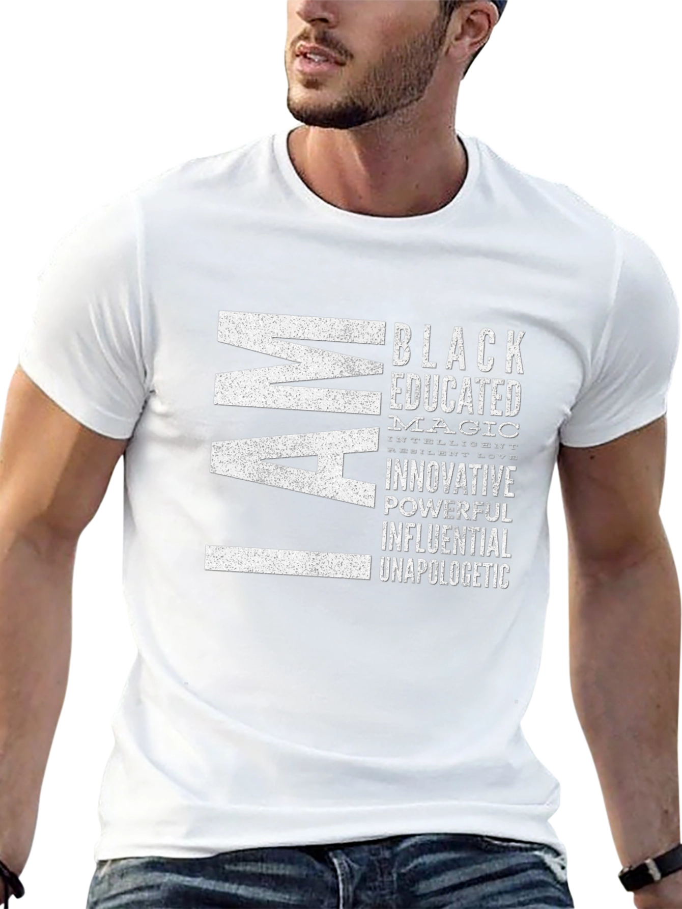 Black Educated Magic T-Shirt
