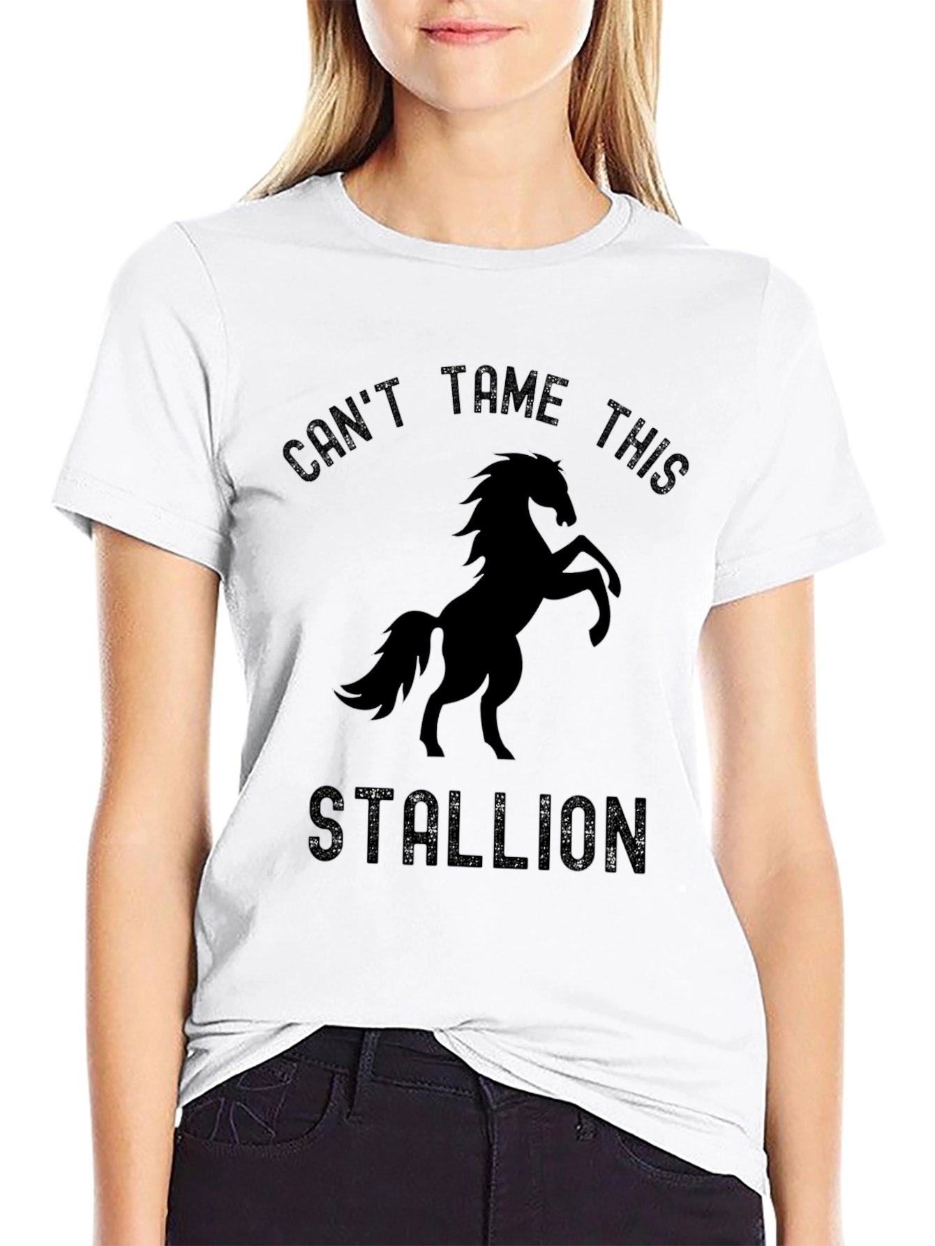Cant Tame This Stallion Graphic T-Shirt