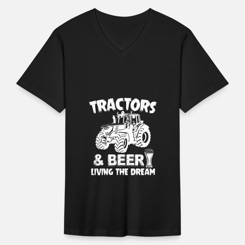 Tractors And Beer Living The Dream Funny Farmer