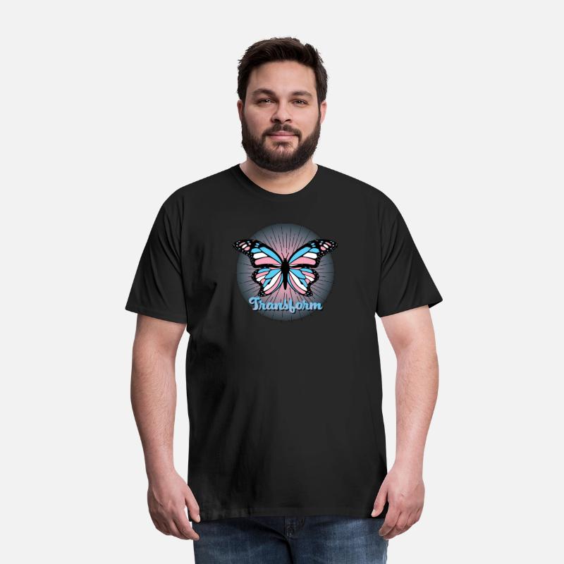 Transform - Transgender Pride Butterfly Design