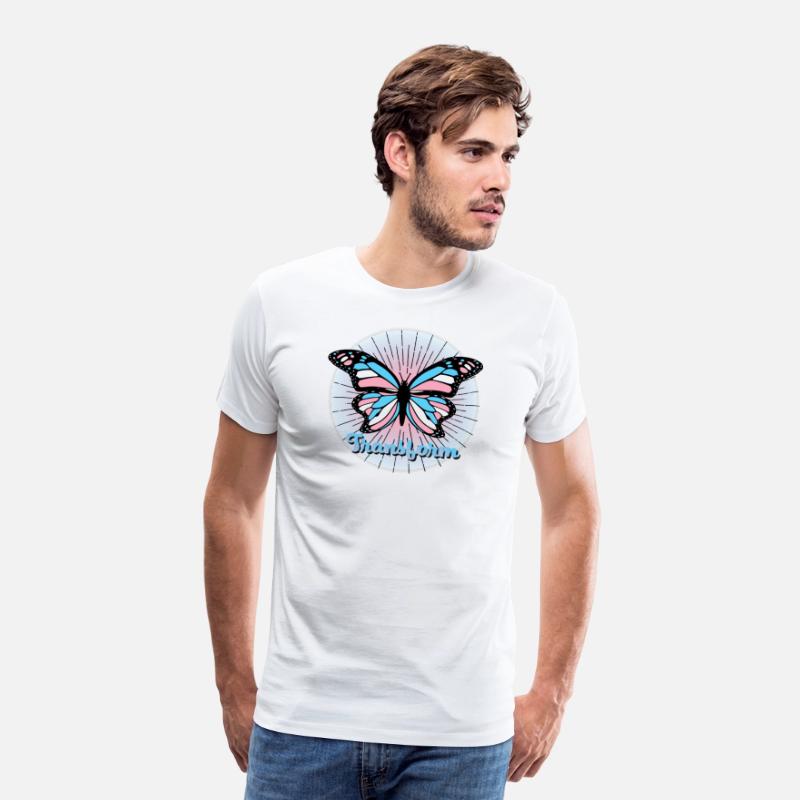 Transform - Transgender Pride Butterfly Design