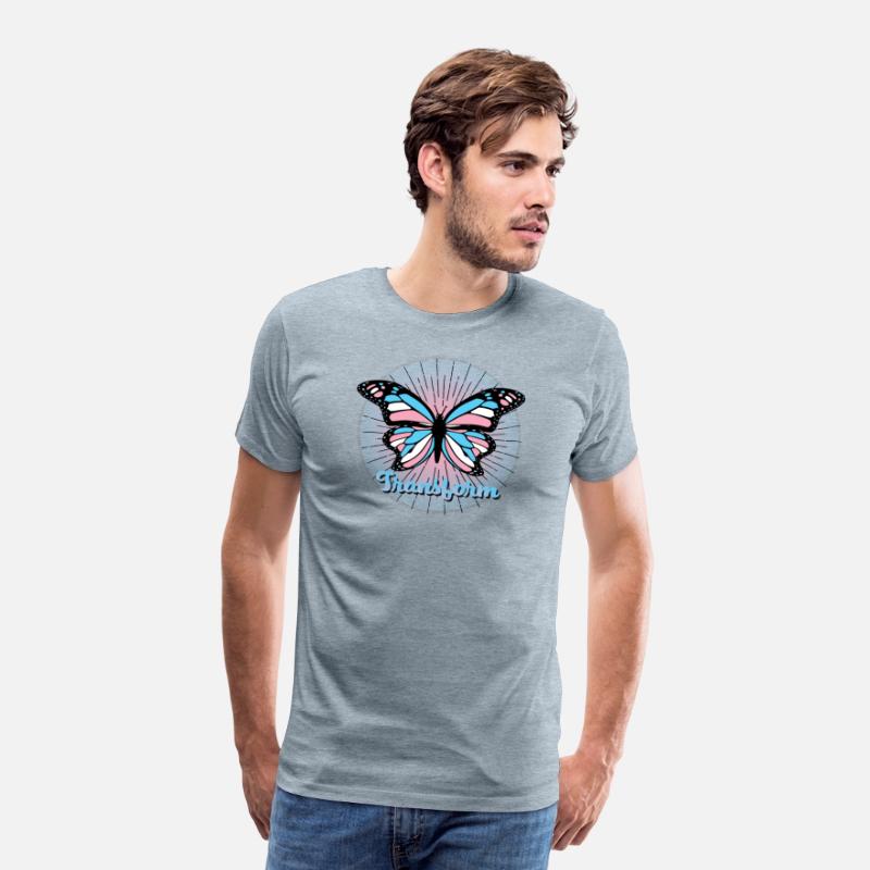 Transform - Transgender Pride Butterfly Design