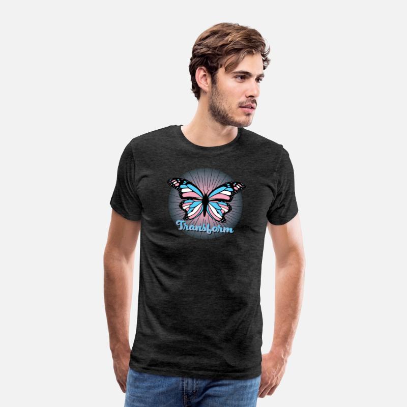Transform - Transgender Pride Butterfly Design
