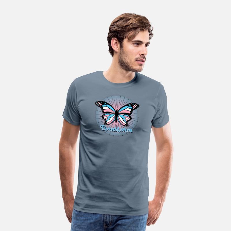 Transform - Transgender Pride Butterfly Design