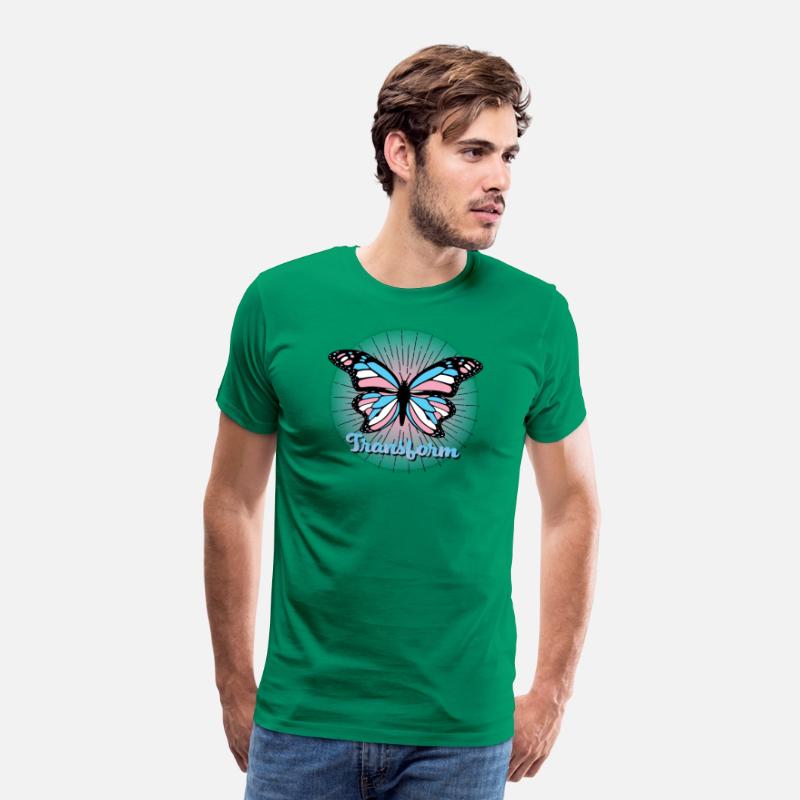 Transform - Transgender Pride Butterfly Design
