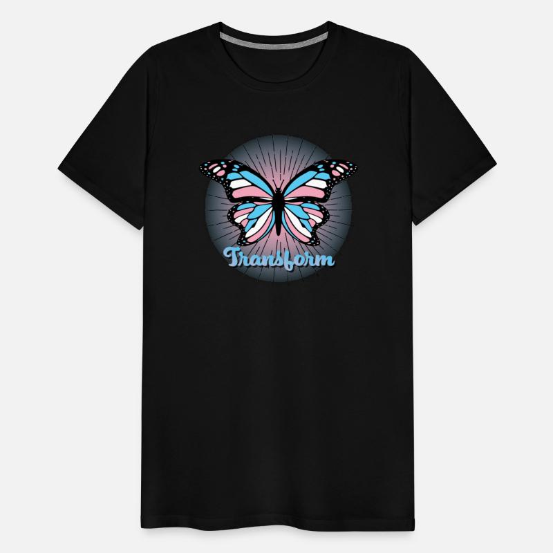 Transform - Transgender Pride Butterfly Design