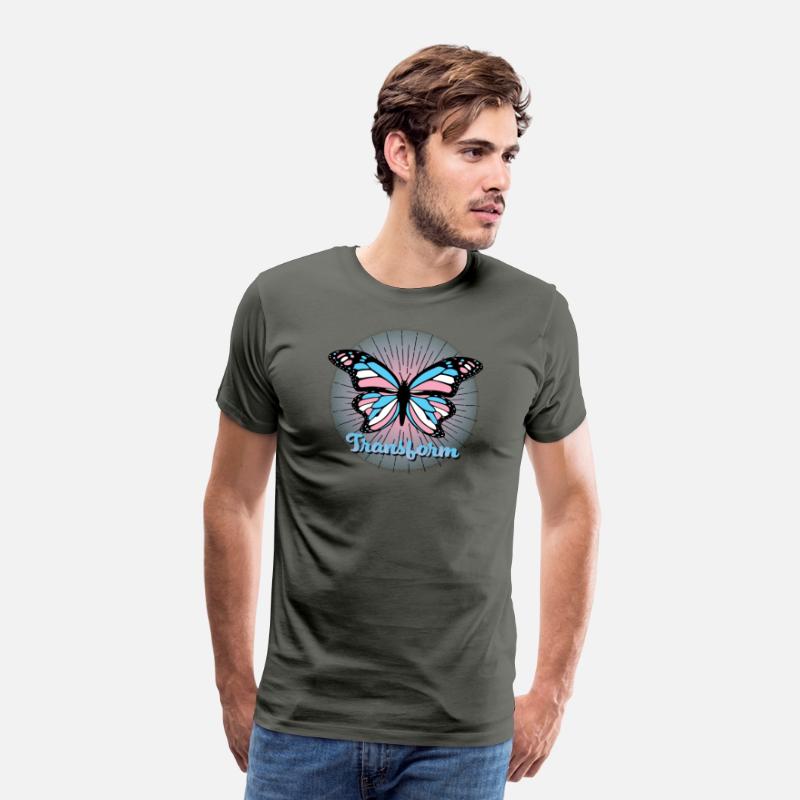 Transform - Transgender Pride Butterfly Design