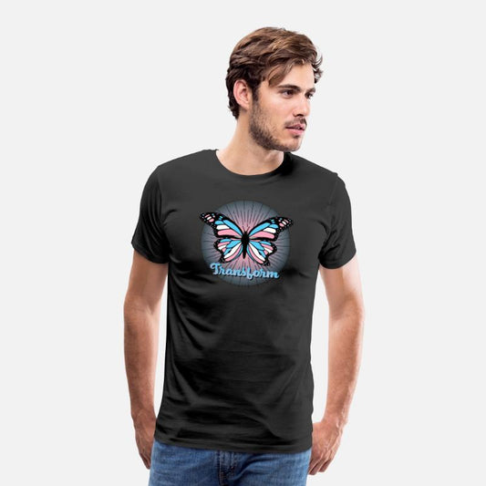 Transform - Transgender Pride Butterfly Design