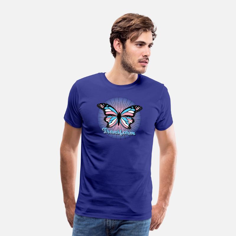 Transform - Transgender Pride Butterfly Design