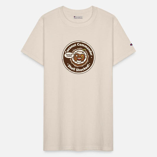 Tropical Gaming Humor Crack the Code Coconut