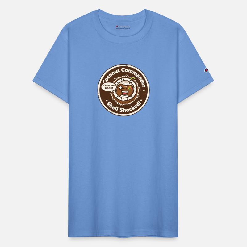 Tropical Gaming Humor Crack the Code Coconut