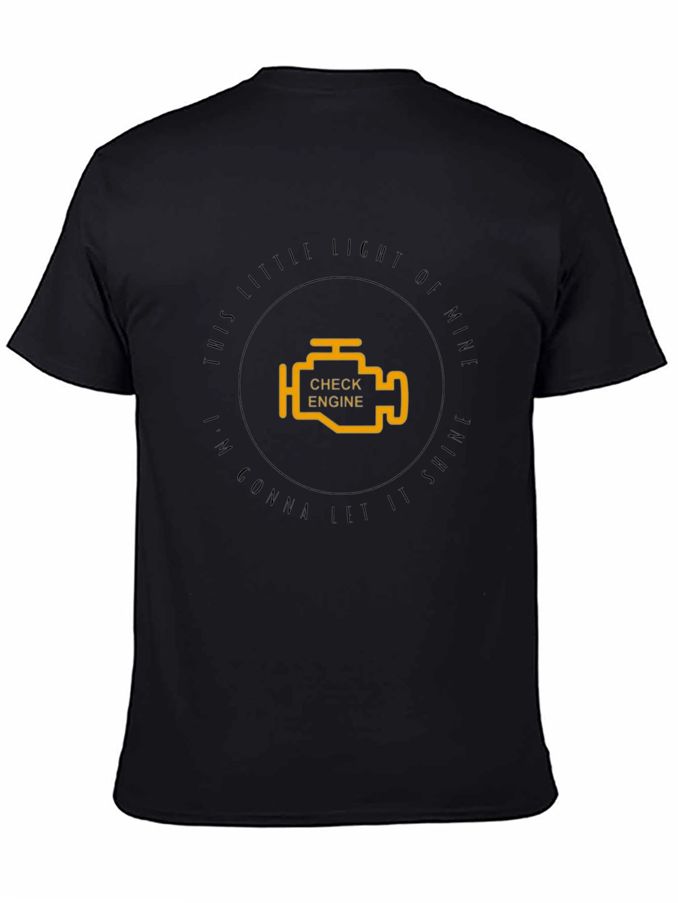 Check Engine Light Graphic Tee