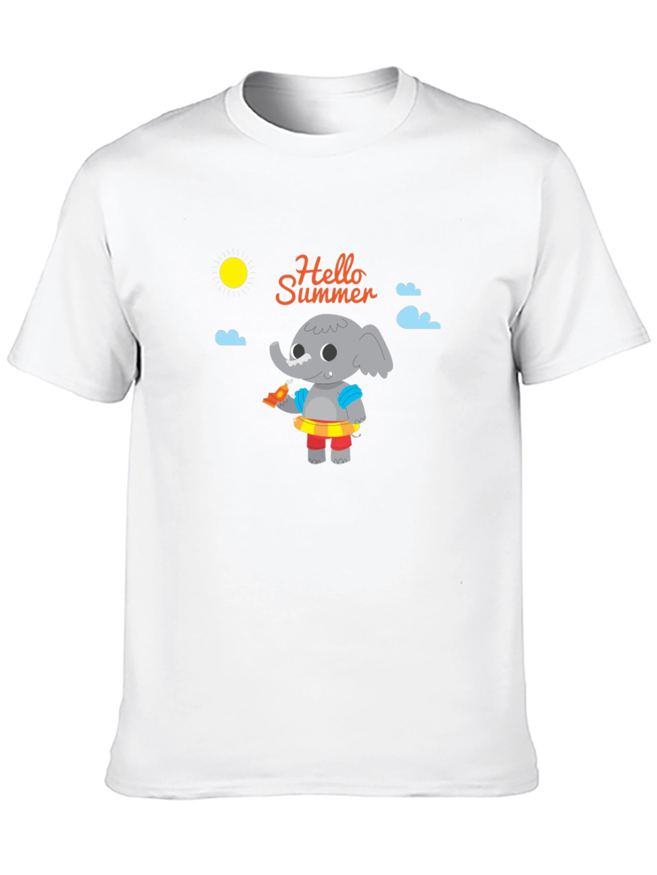 Summer Elephant Graphic Tee