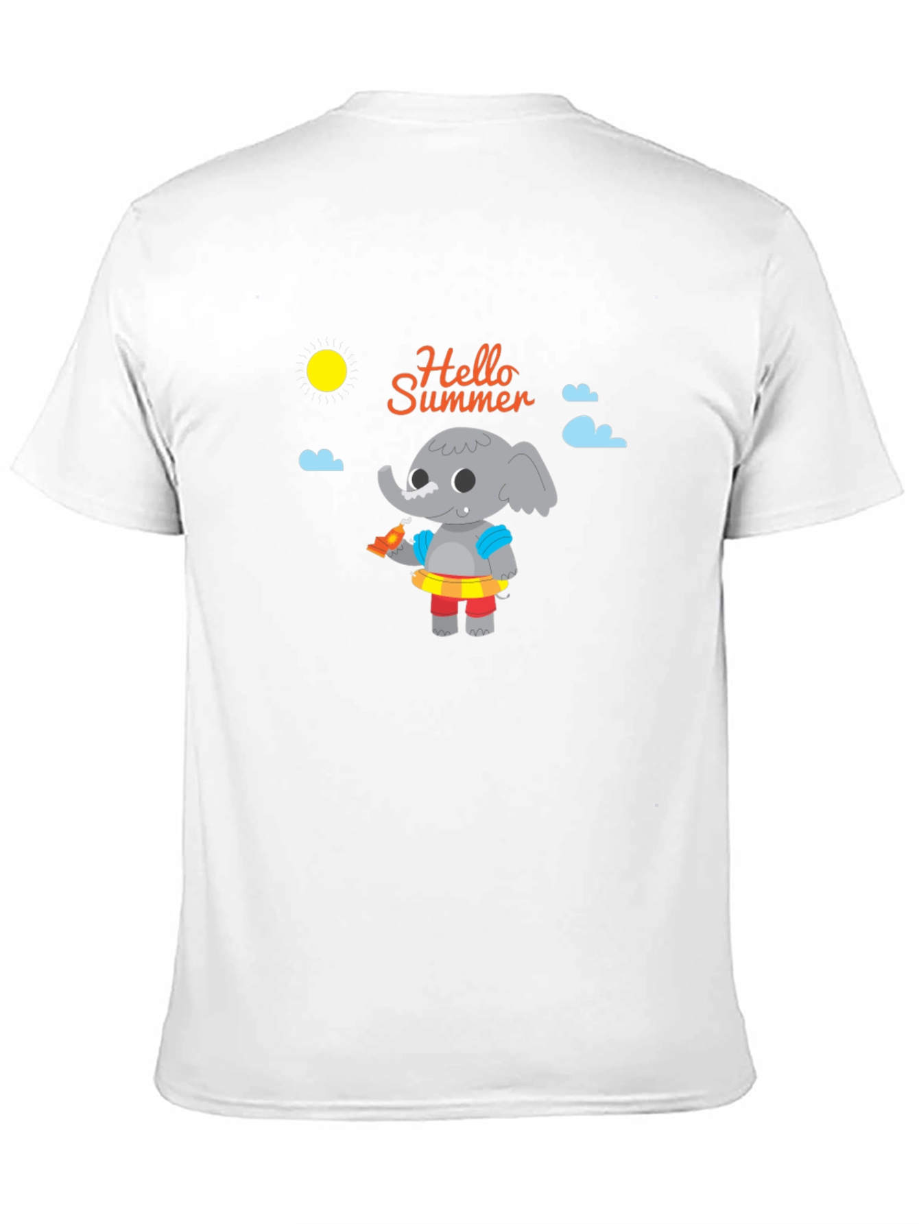 Summer Elephant Graphic Tee