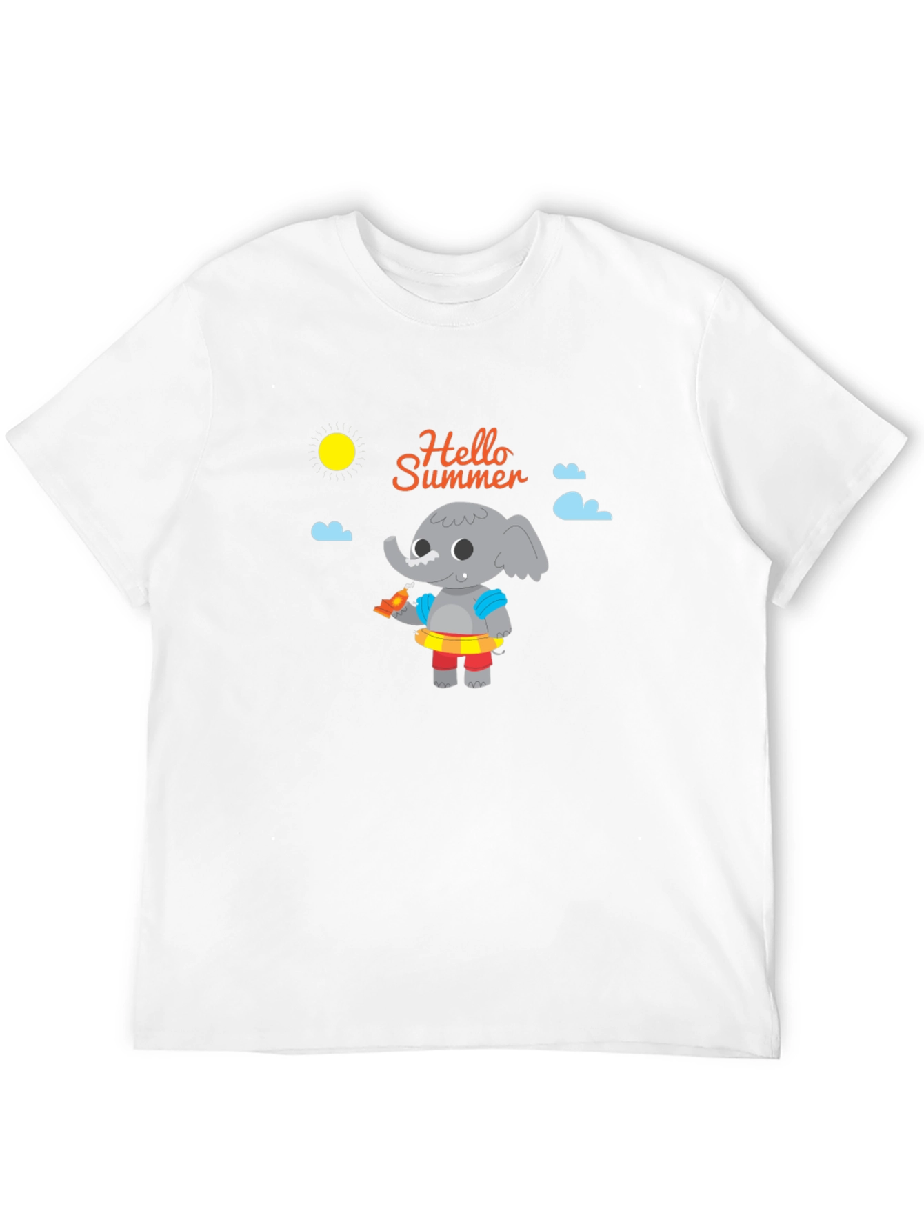 Summer Elephant Graphic Tee