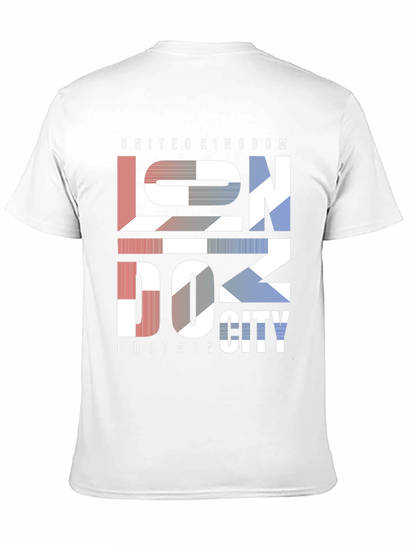 London City Black T-Shirt United Kingdom Britain