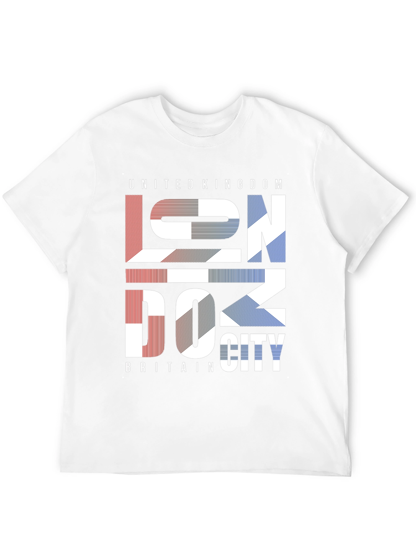London City Black T-Shirt United Kingdom Britain