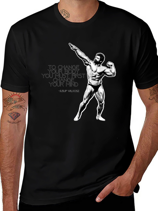 Bodybuilding Motivation T-Shirt - Change Your Mind