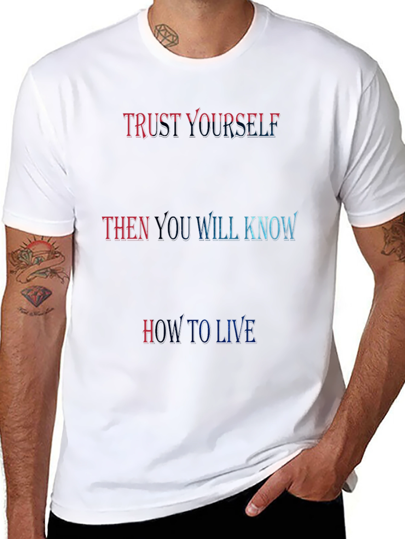 Trust Yourself Graphic T-Shirt - Motivational Tee