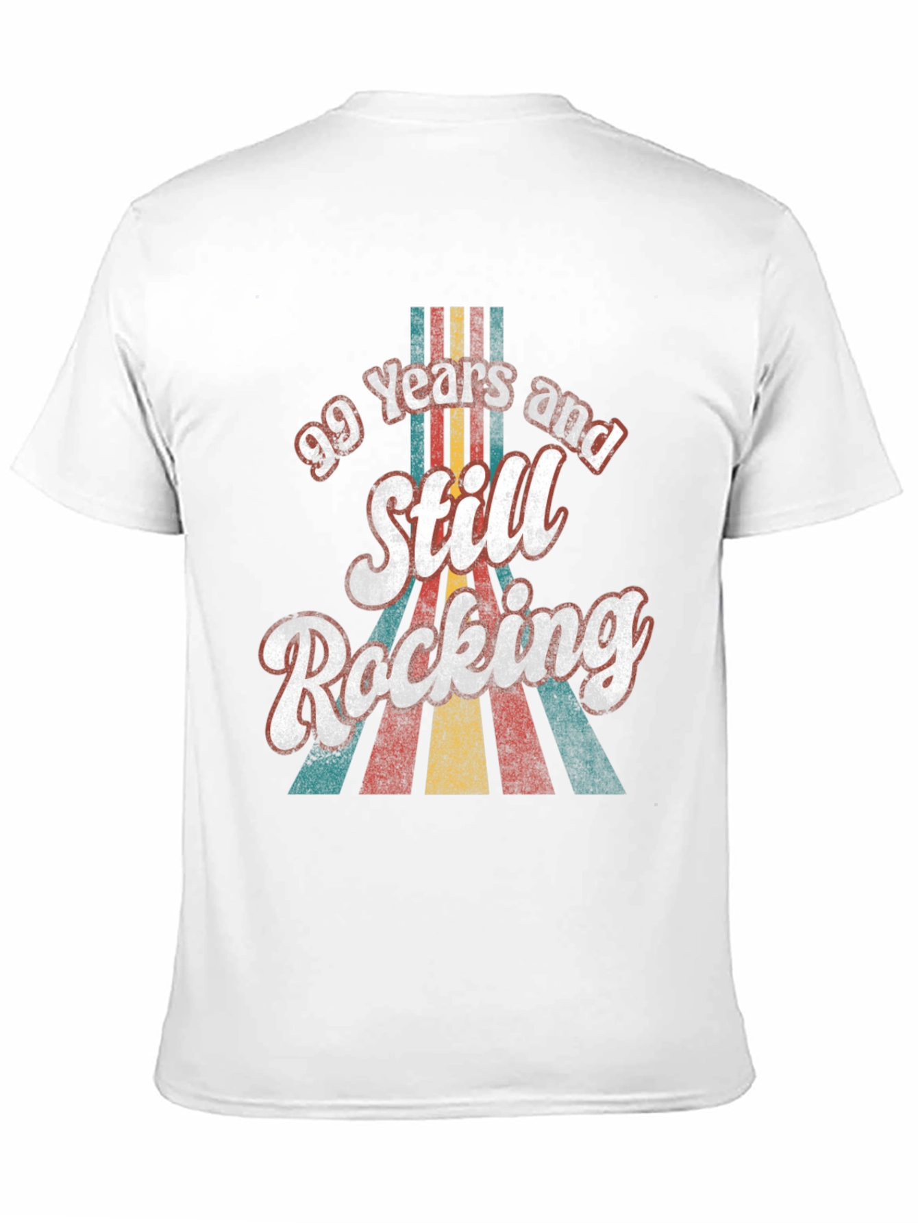 99 Years Still Rocking Retro Birthday T-Shirt