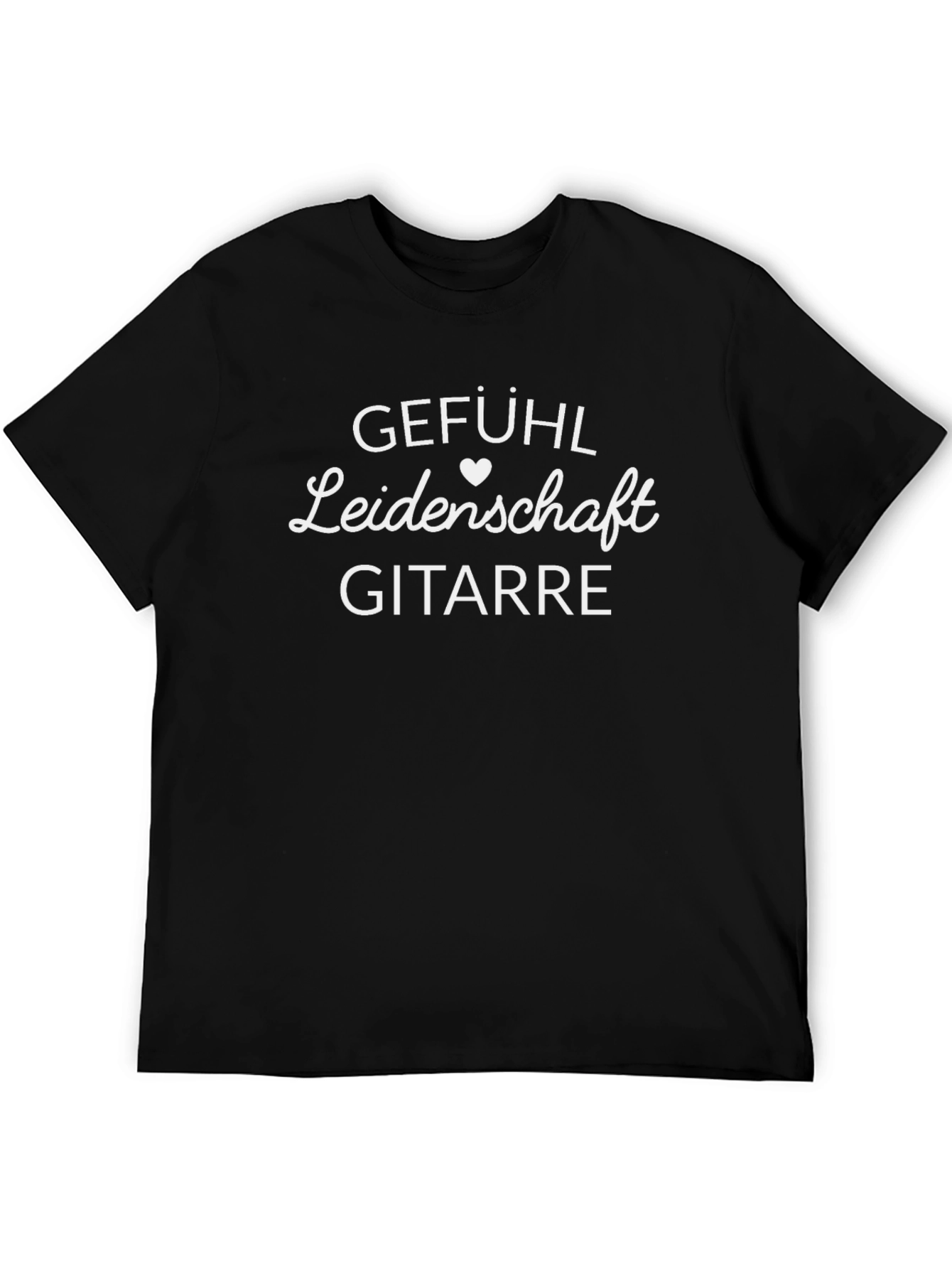 Gefühl Leidenschaft Gitarre Graphic Tee