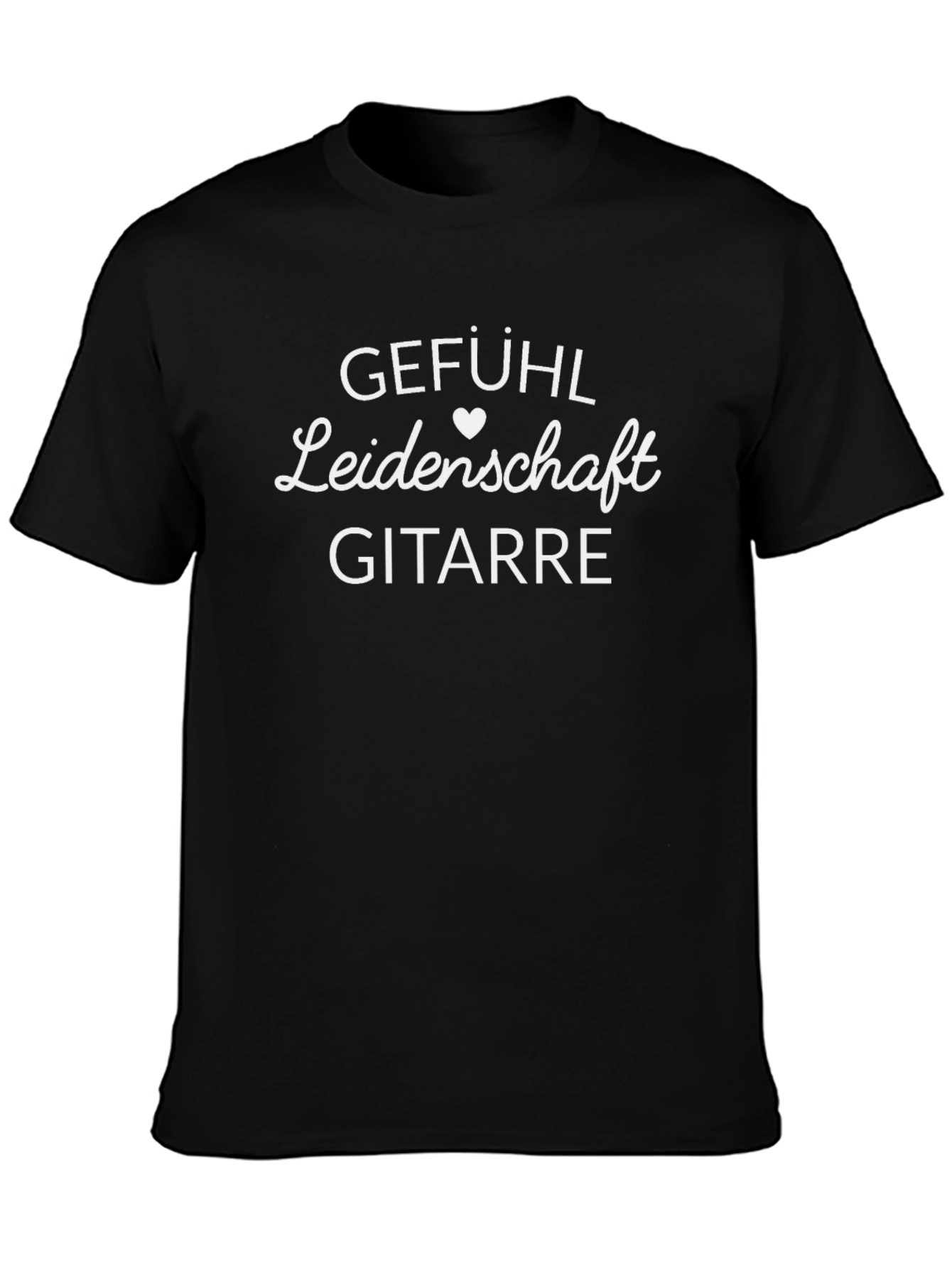 Gefühl Leidenschaft Gitarre Graphic Tee