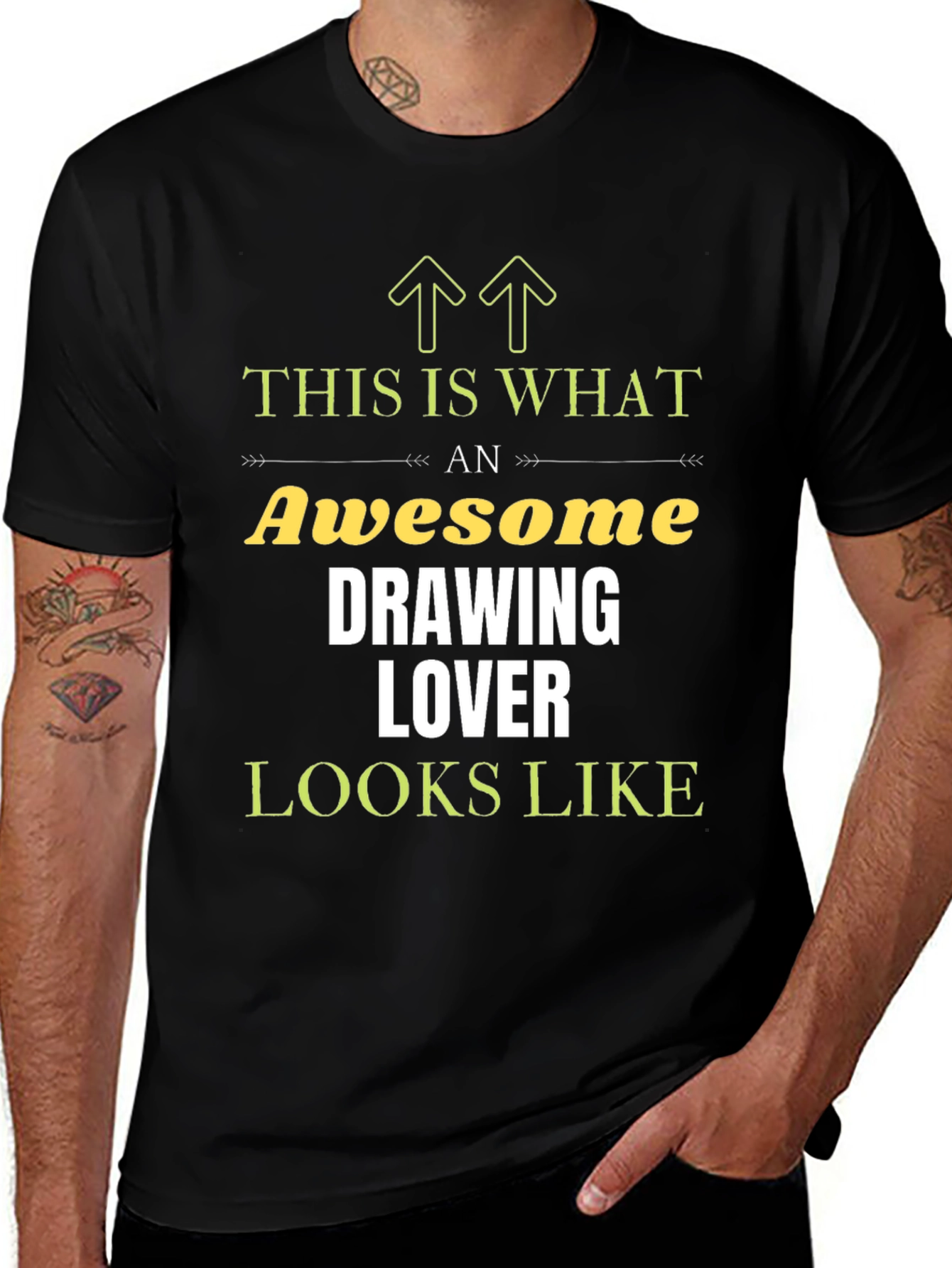 Awesome Drawing Lover Graphic Tee