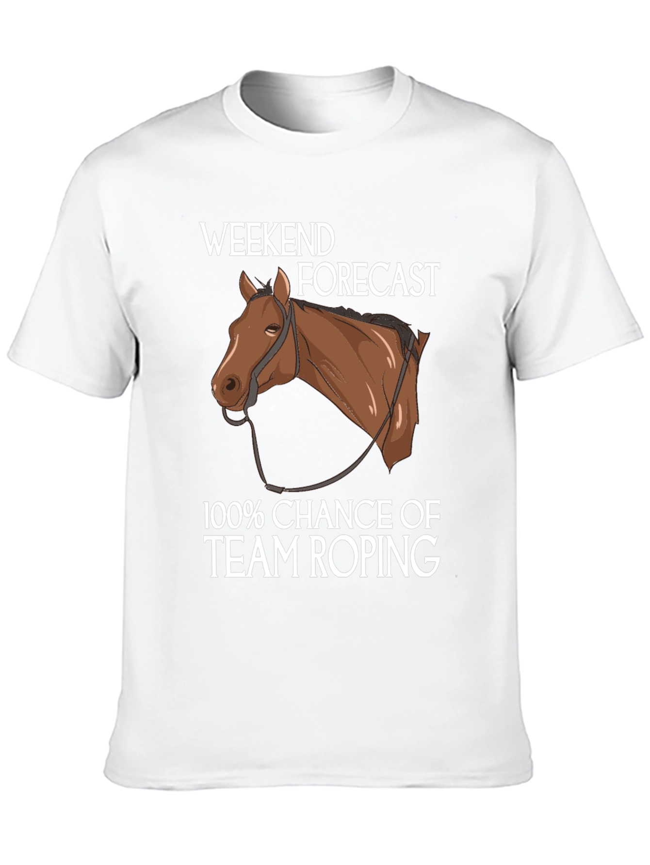 Weekend Forecast Team Roping T-Shirt