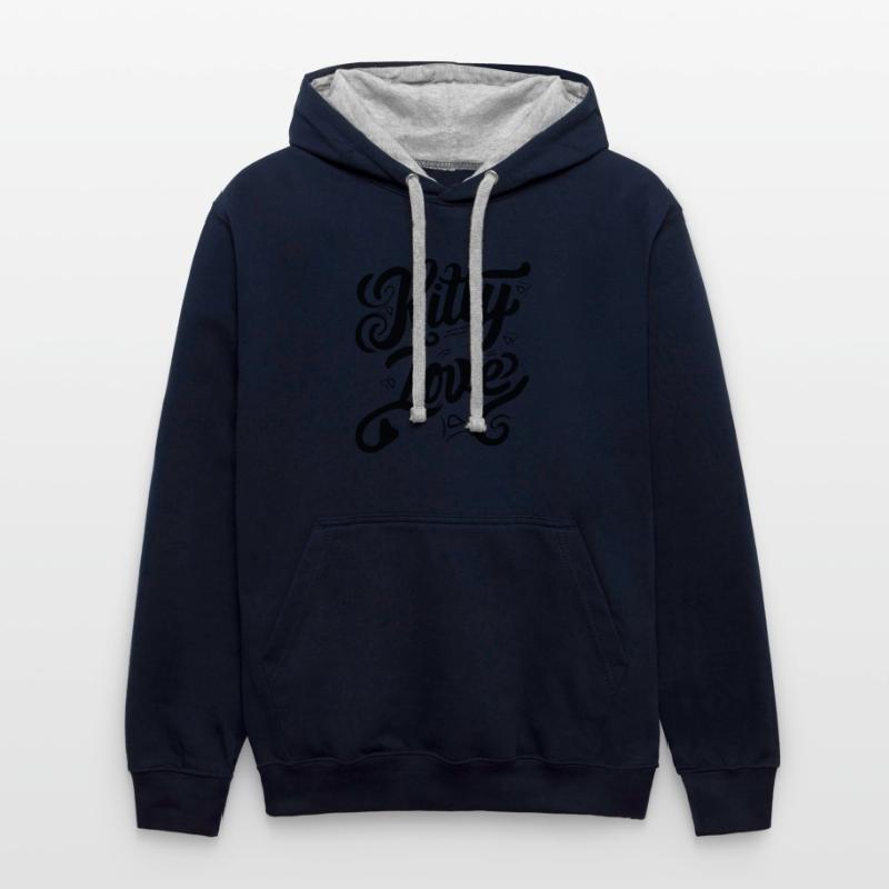 typography T shirt design Kitty Love