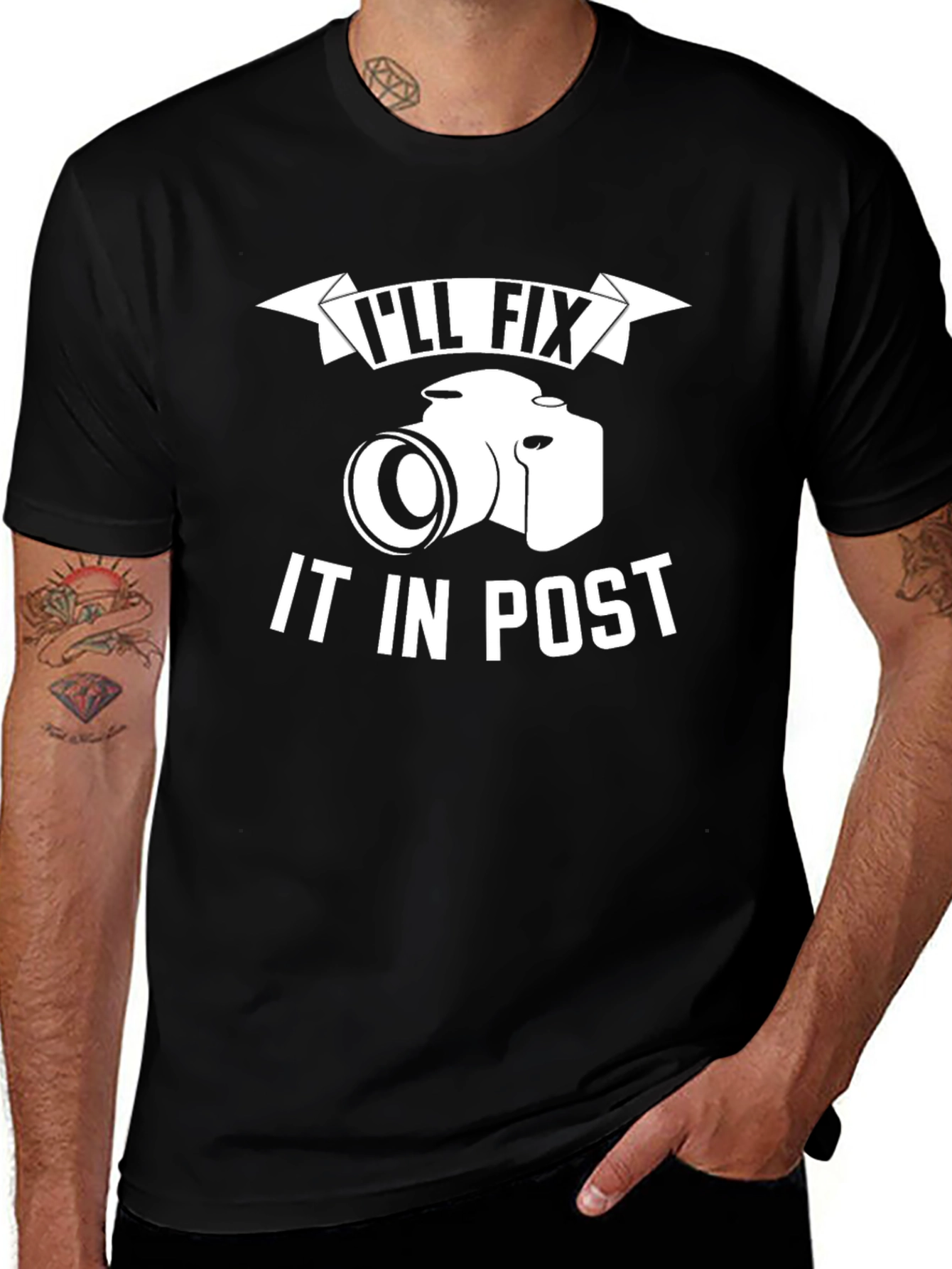 Ill Fix It In Post Photography T-Shirt