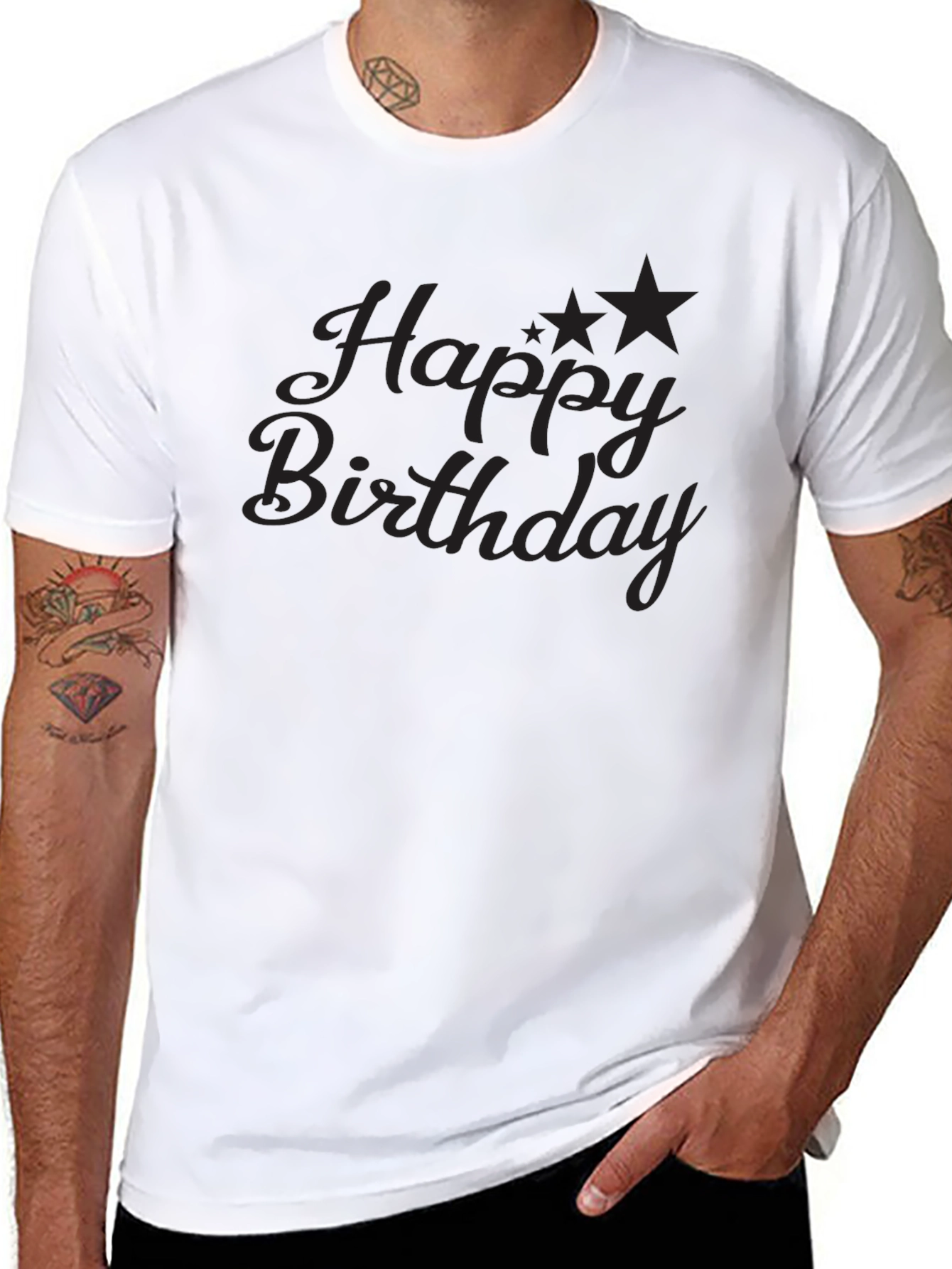 Happy Birthday Stars T-Shirt