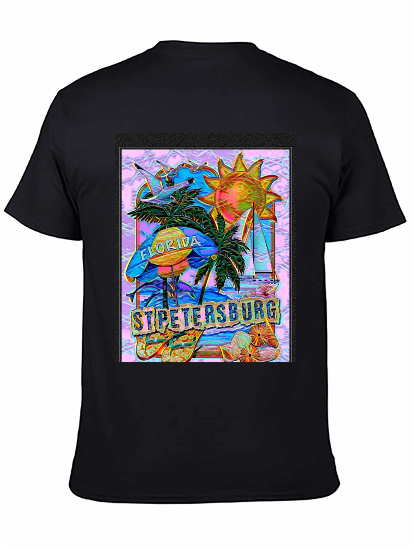 St. Petersburg Florida T-Shirt - Tropical Vacation Souvenir