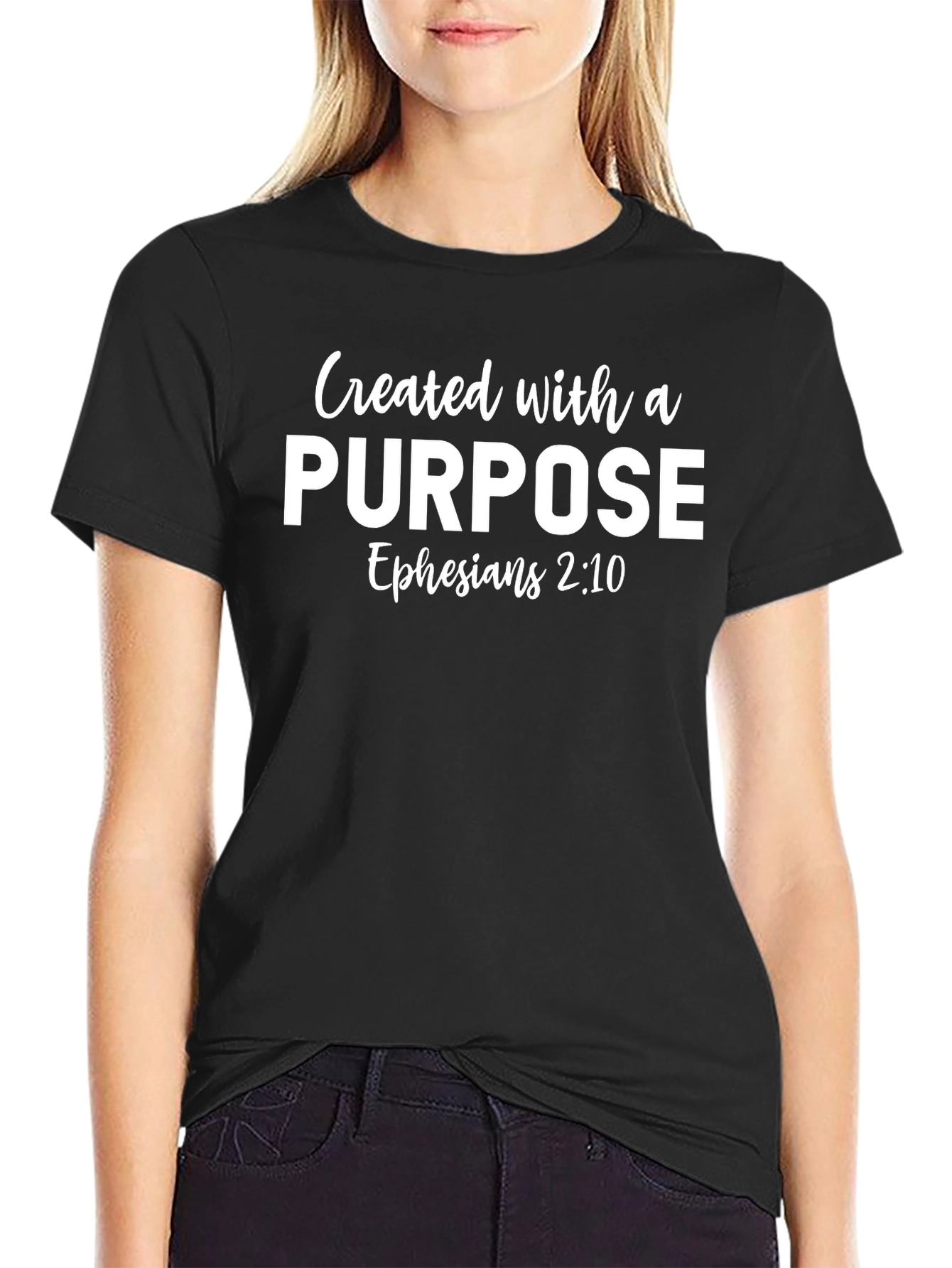 Created with a Purpose Christian T-Shirt