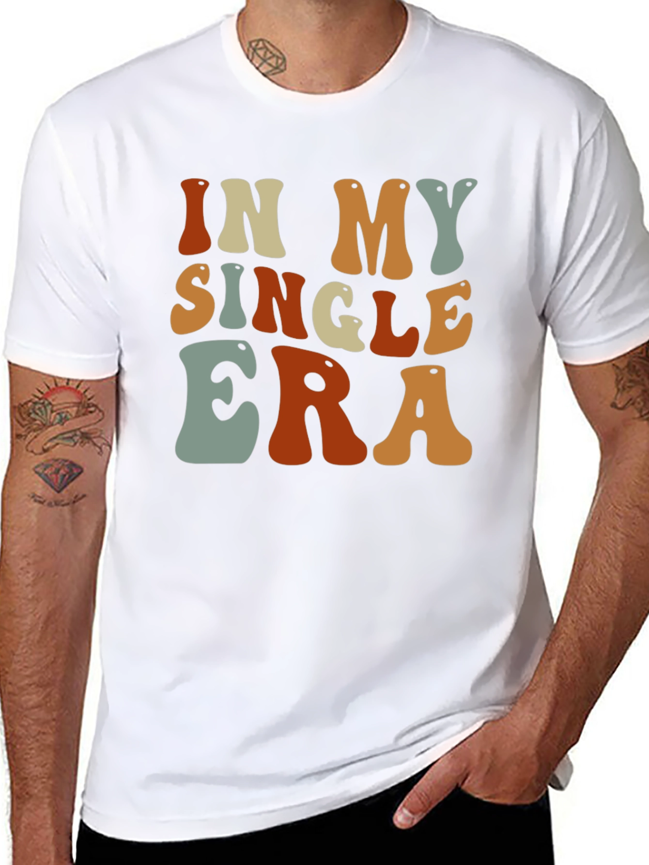 In My Single Era Retro T-Shirt