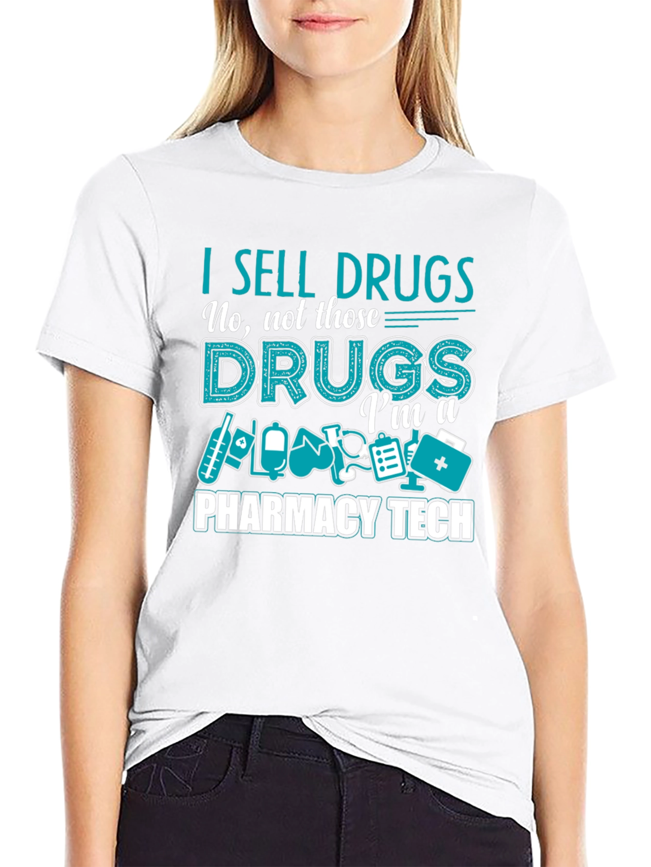 I Sell Drugs Pharmacy Tech T-Shirt