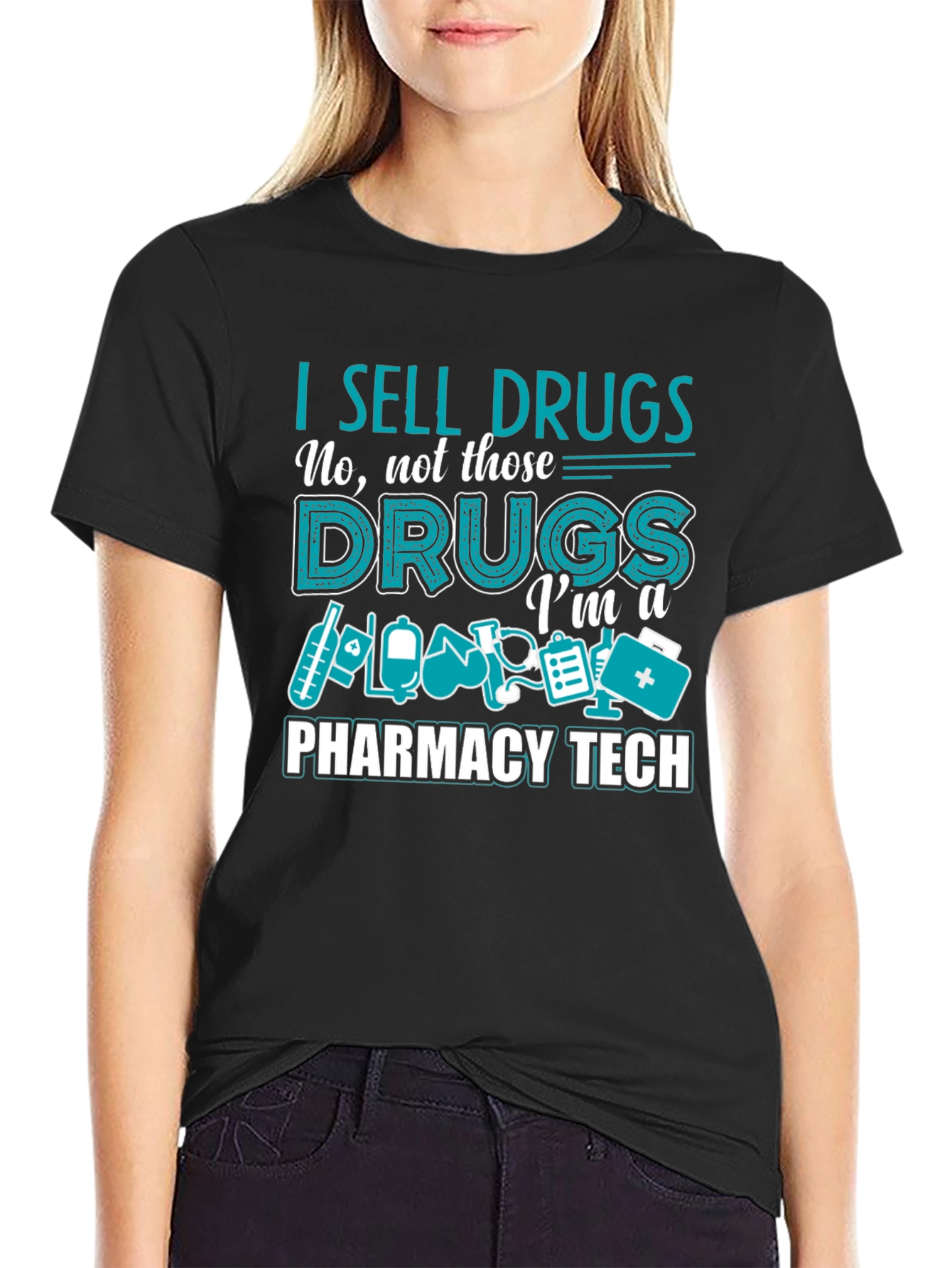 I Sell Drugs Pharmacy Tech T-Shirt