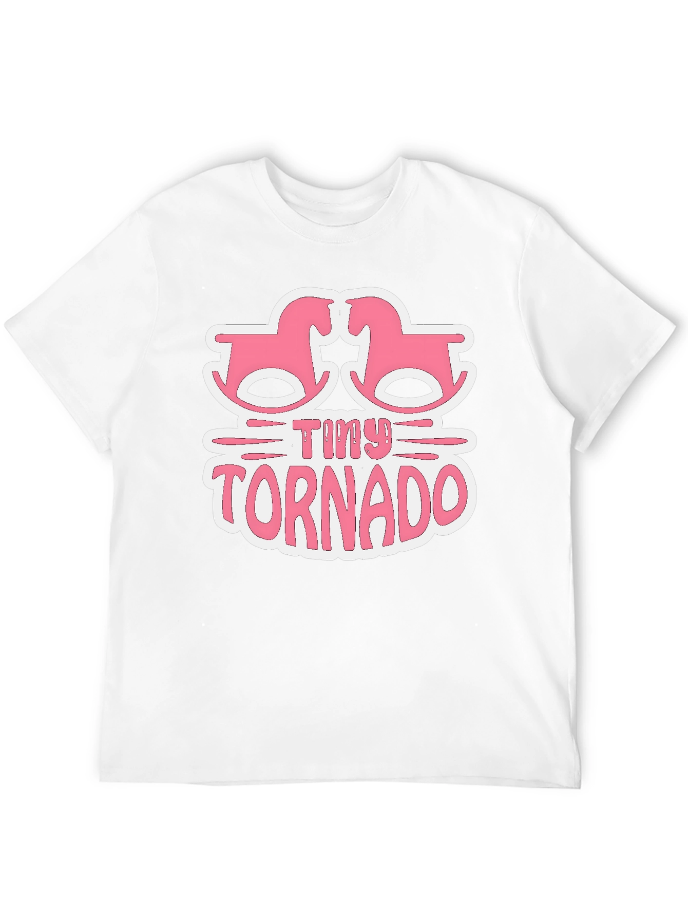 Tiny Tornado Rocking Horse Baby Graphic Tee