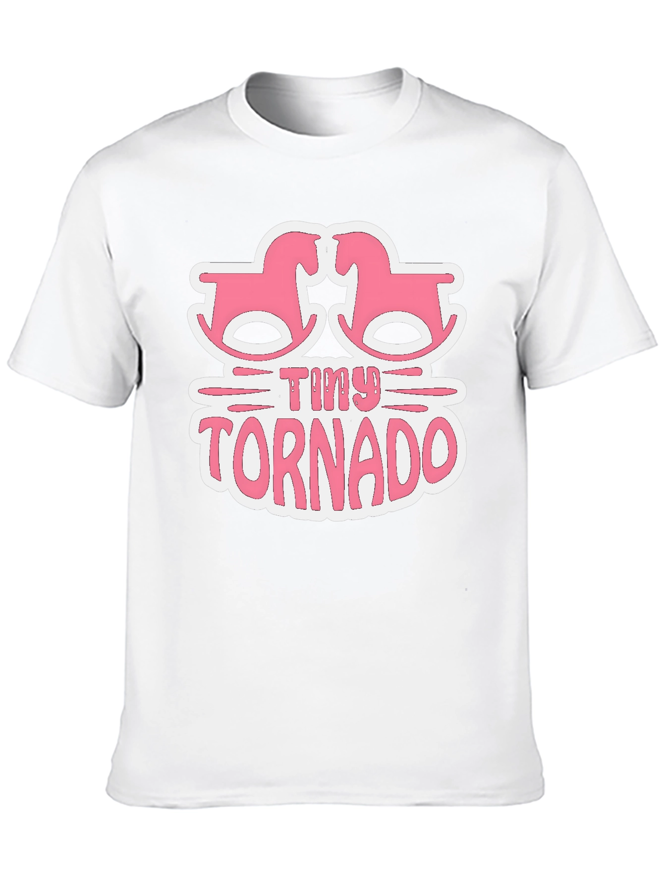 Tiny Tornado Rocking Horse Baby Graphic Tee