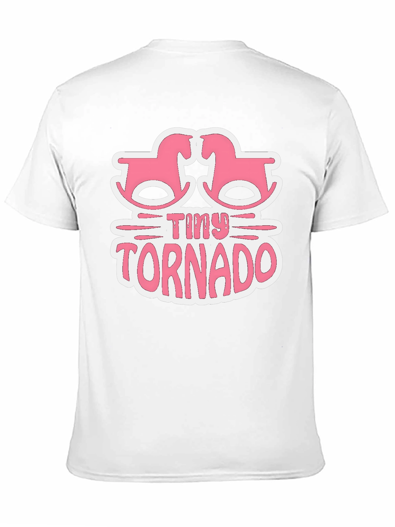 Tiny Tornado Rocking Horse Baby Graphic Tee