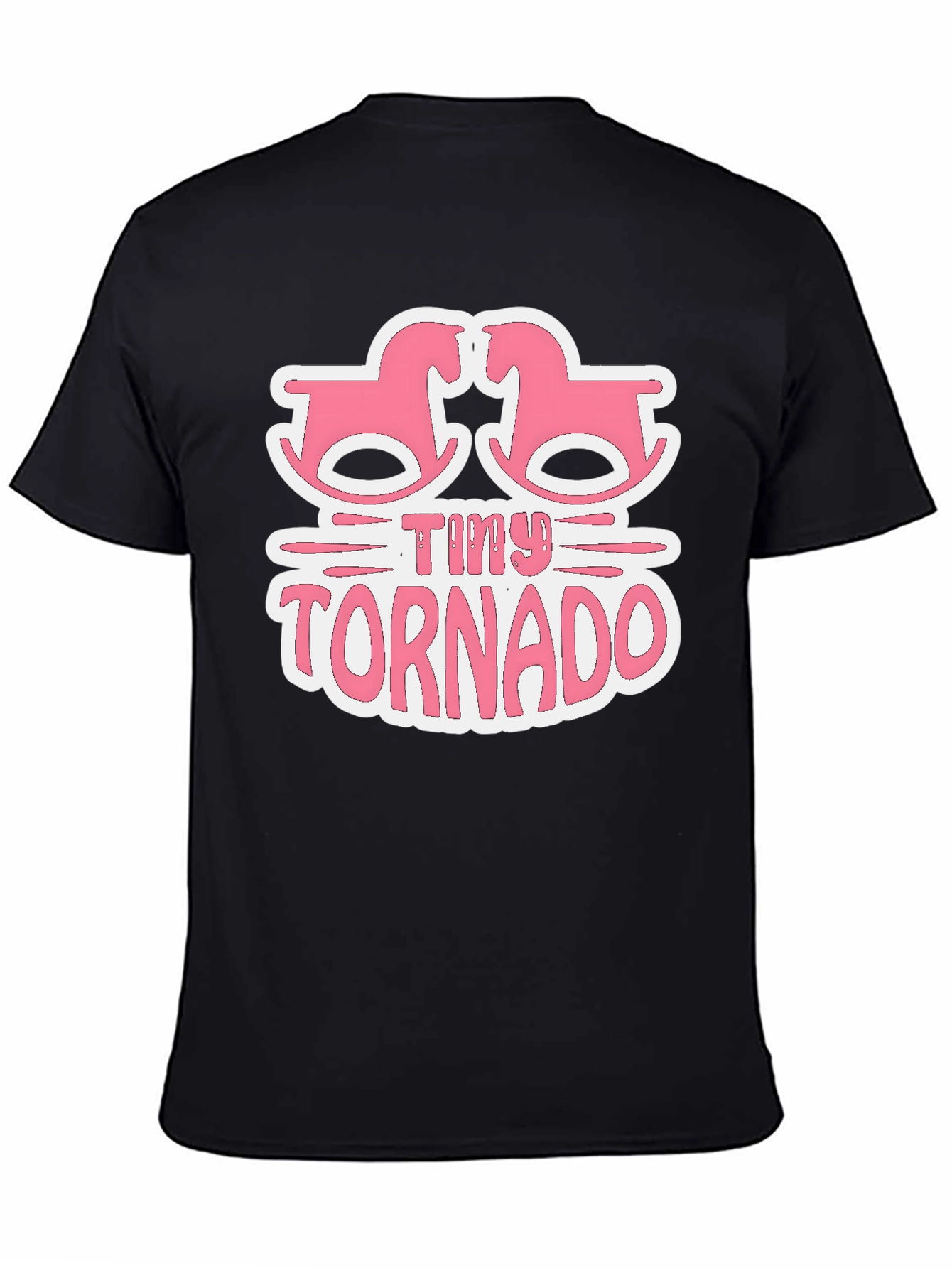 Tiny Tornado Rocking Horse Baby Graphic Tee