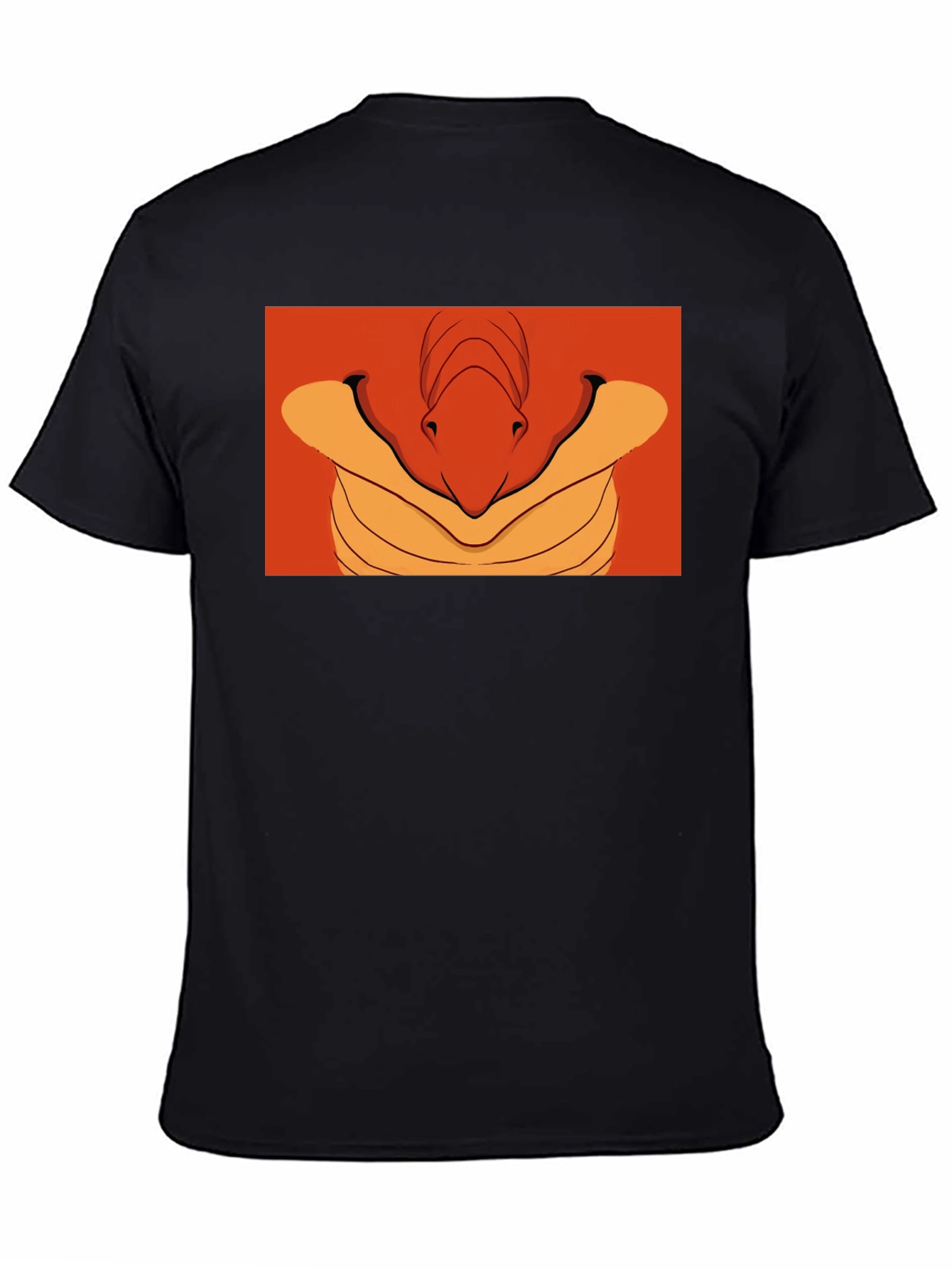 Stylized Reptile Graphic Tee - Modern Bold Design