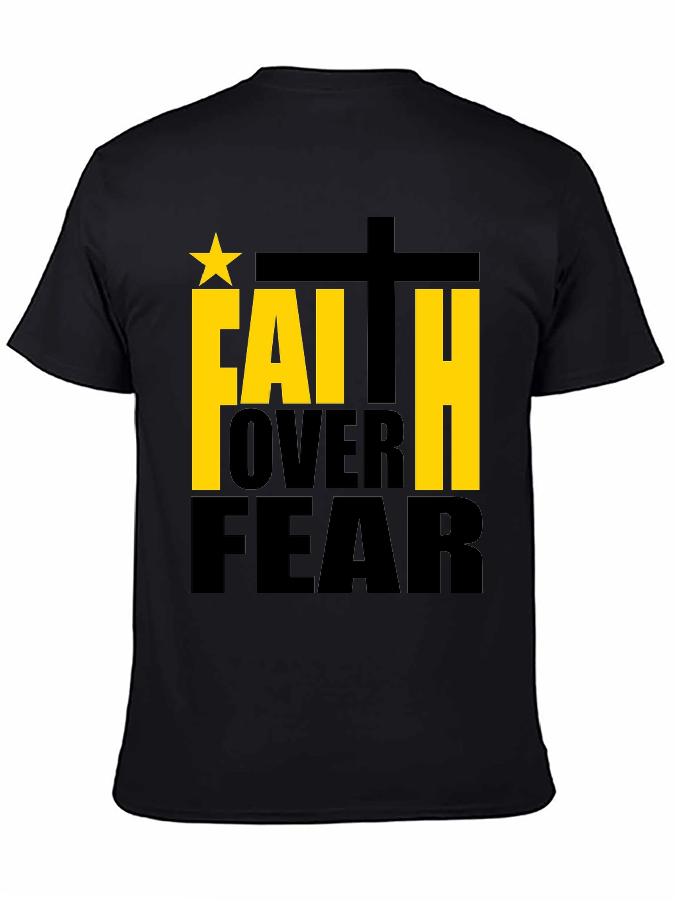 Faith Over Fear Graphic T-Shirt